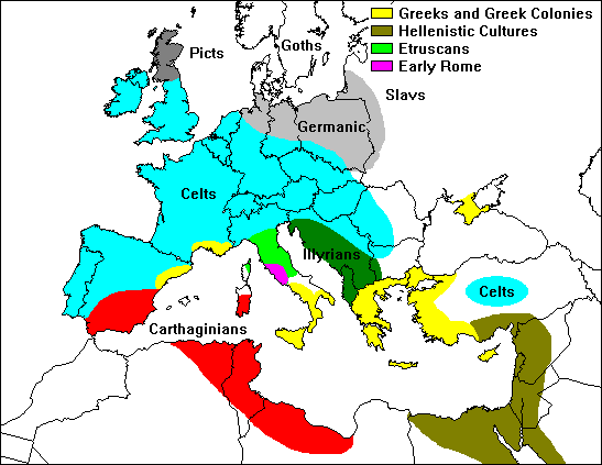 Celtic Map