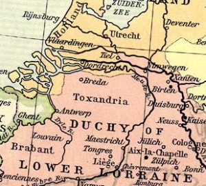 Toxandria in Low countries 