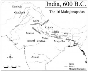 Ancient india map