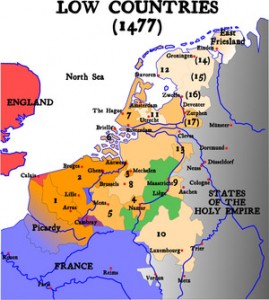Map of Low Countries