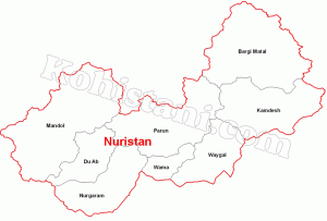 Nuristan map